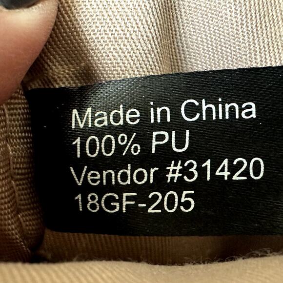 Guess Mini Backpack Women Purse Bag Light Pink Classic Preppy Shopping Spellout - Picture 7 of 12